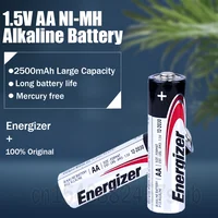 4pcs Original Energizer 1.5V AA LR6 Alkaline Battery For Toy Remote Control Camera 2