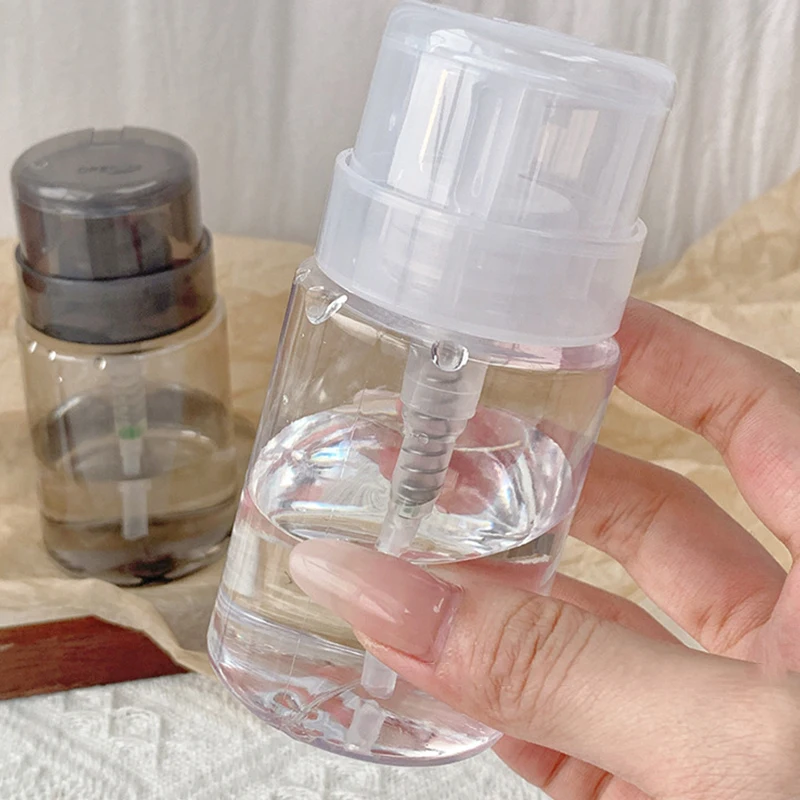 Refillable Nail Art Pump Dispenser Bottle