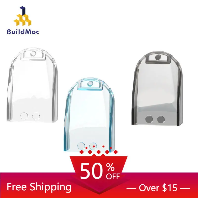 1 шт. кубики MOC 18973 4x6x1 изогнутое стекло ldd18973 35303 для строительных блоков, детали «сделай сам», классический бренд для детей