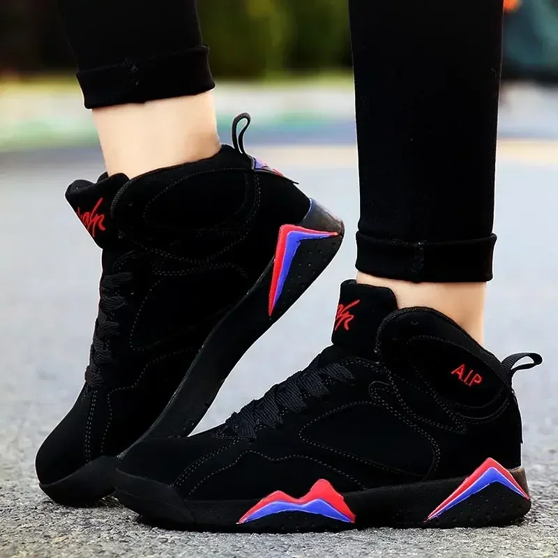 

OLOMLB Big Size Spring High Top Women Running Men's Casual Shoes Sport Woman Black Sneakers Ladies Sports Sneackers Female