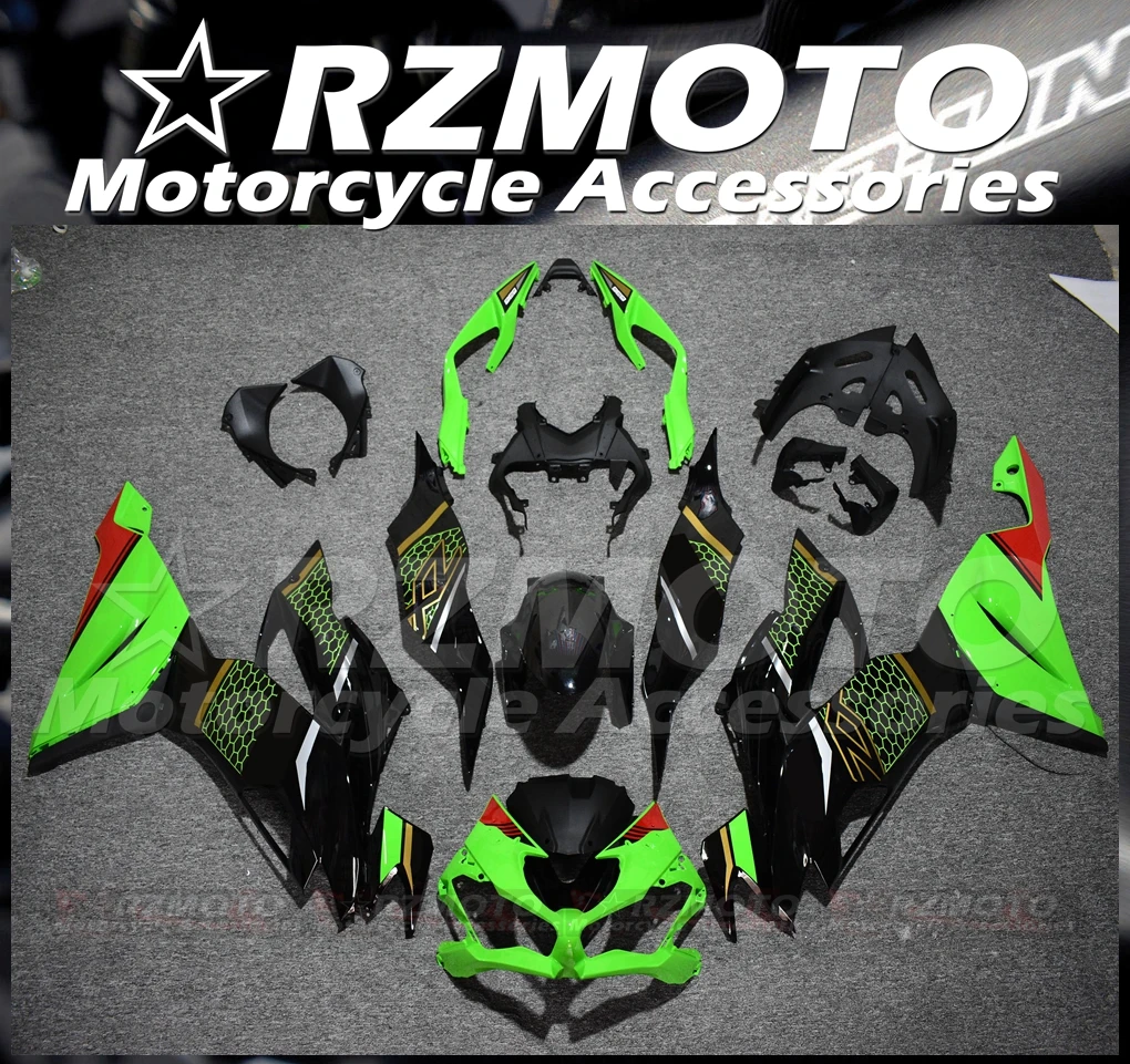 

RZMOTO NEW Plastic Injection Cowl Panel Cover Bodywork Fairing Kits For Kawasaki ZX6R 636 19 20 21 22 23 #9113