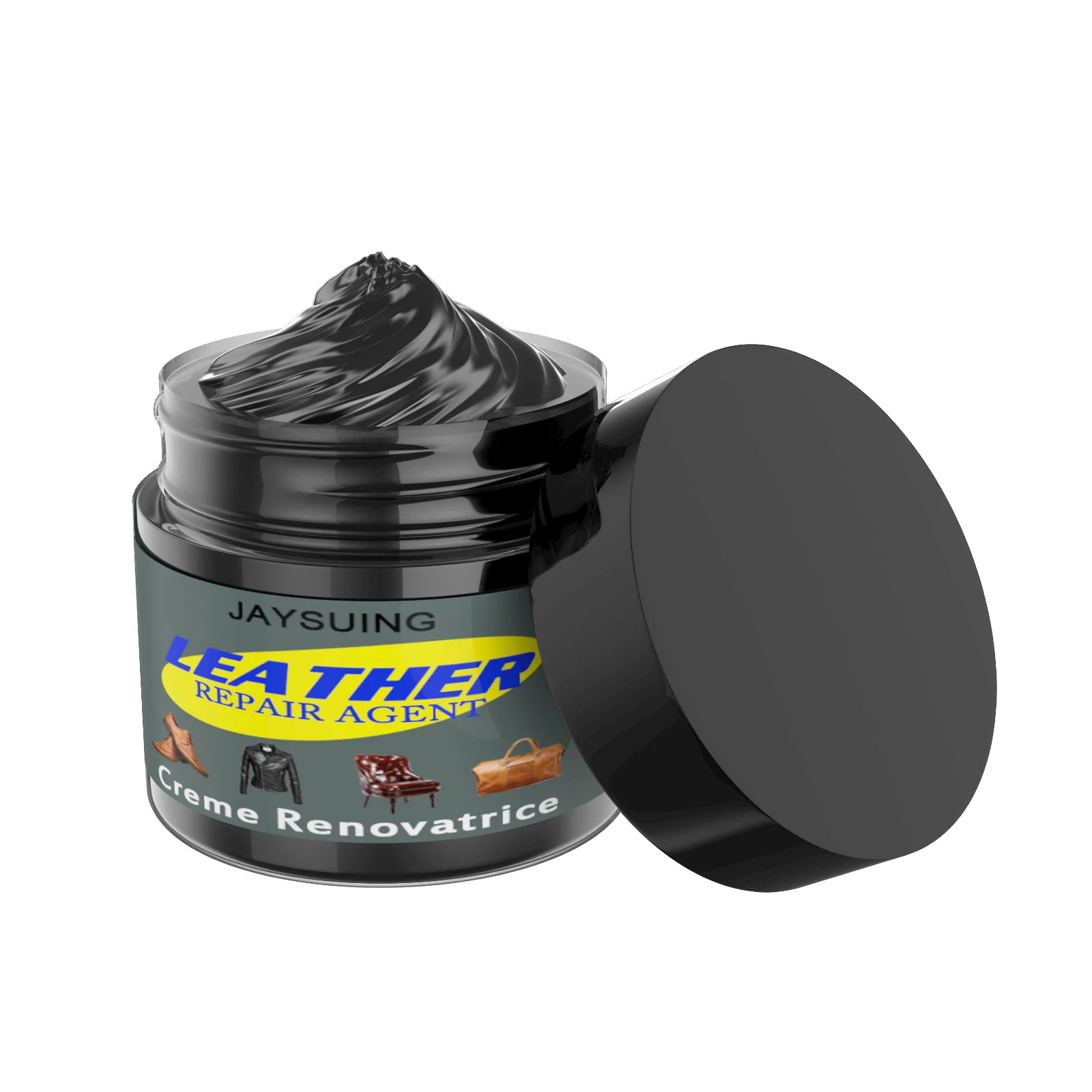 Leather Repair Kit Leather Repair Gel Sofa Seat Leather Supplement Refurbish Cream Repair Paste Overcoat Shoes Kit Scratches Cracks 50g
