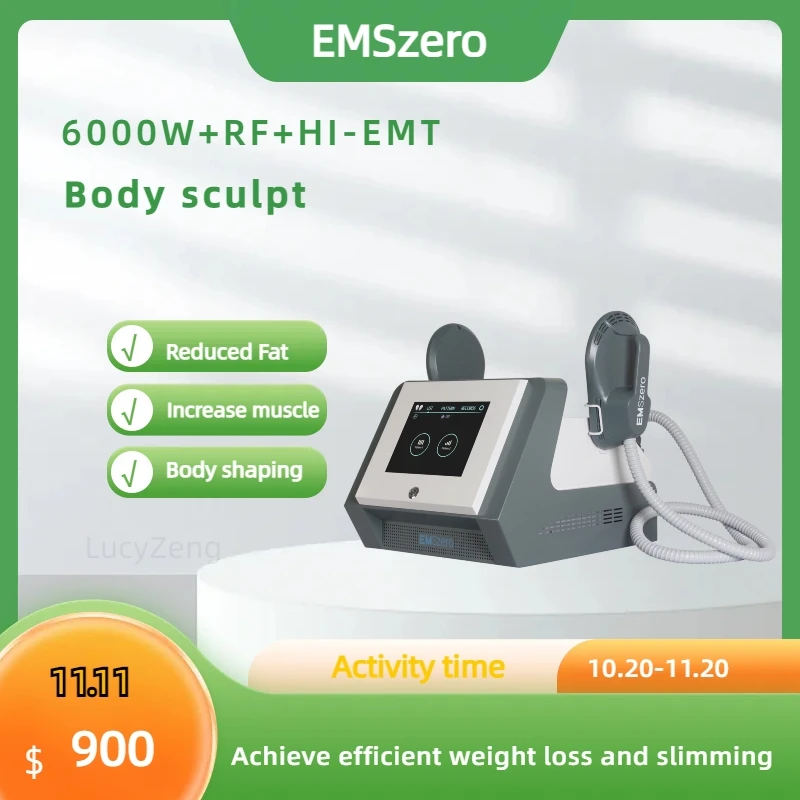 

DLS-EMSLIM NEO Portable Electromagnetic Body Emszero Slimming Muscle Stimulate Fat Removal Body Slimming Build Muscle Machine