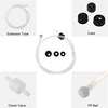 Sink Soap Dispenser Extension Tube Kit 45Inch with Check Valve, No Need to Fill the Little Bottle Again 4