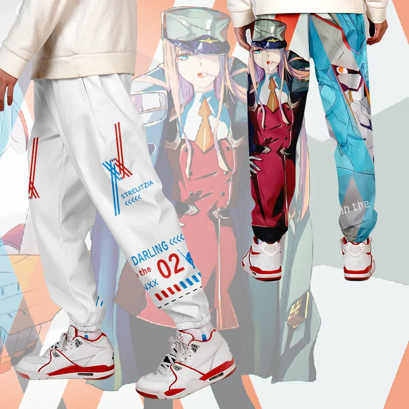 

Anime darling in the franxx national team 02 leggings, pants, and casual overalls around the perimeter