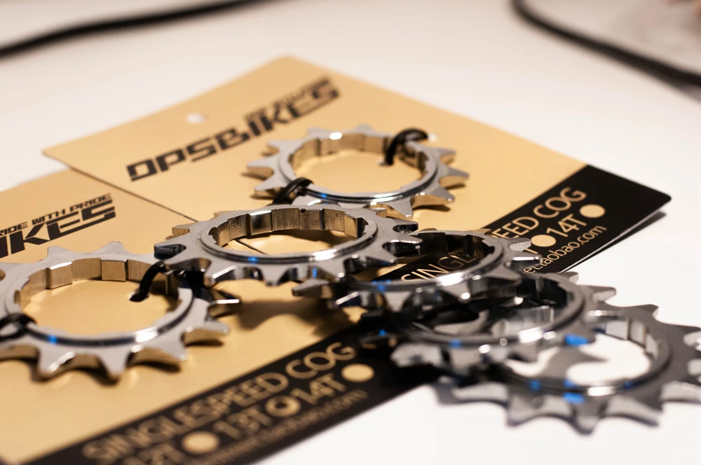 DPSBIKES Singlespeed Cog DIRT JUMP BMX HUB Hi-End Single speed gear single speed flywheel bicycle sprocket gear bike sprocket bike freewheel