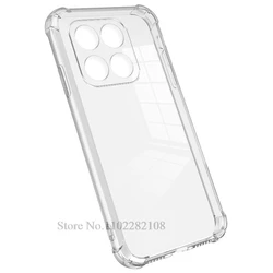 Transparent Shockproof Silicone Back Cover for Honor 400 Smart 5G (Transparent Case)