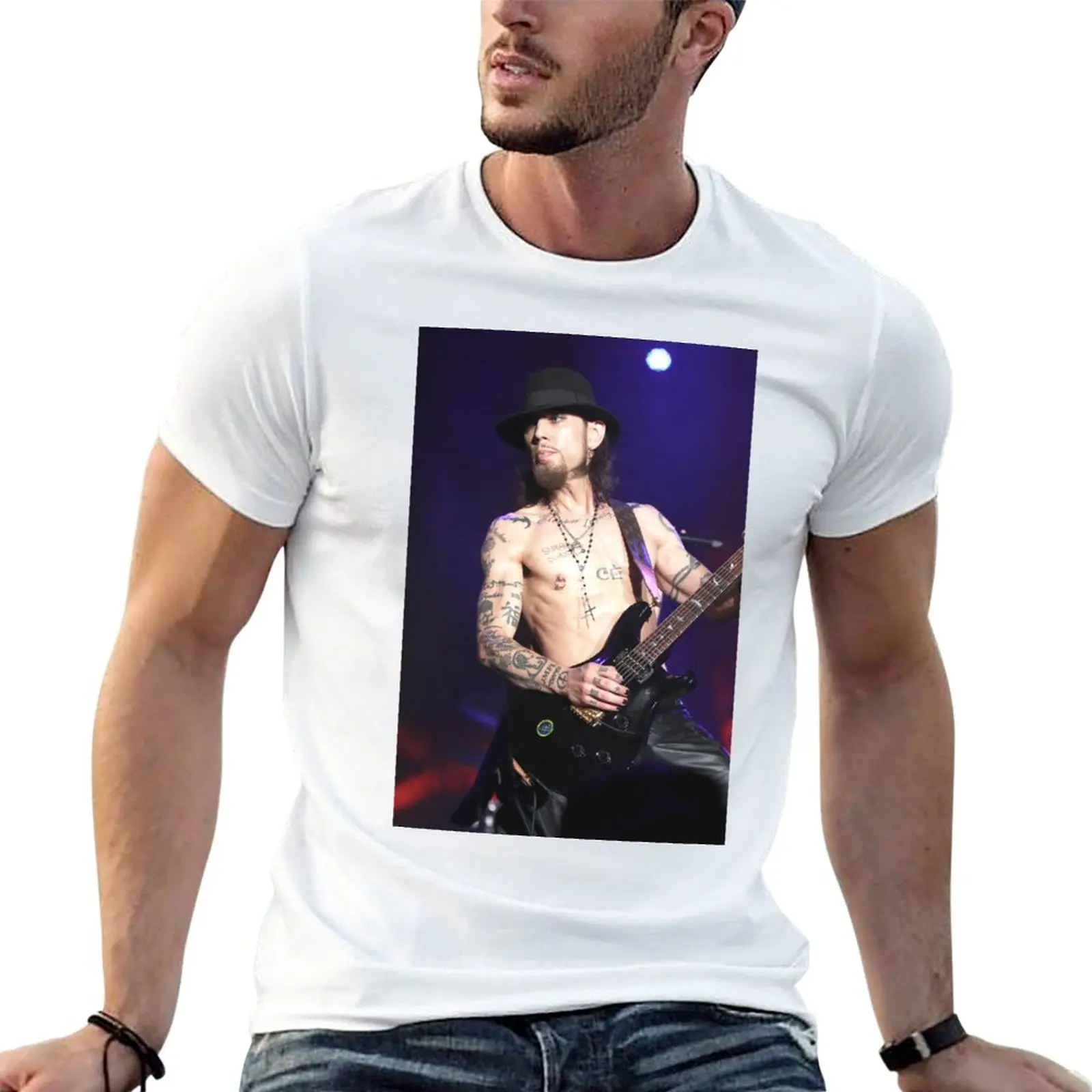 

New Dave Navarro Photograph T-Shirt oversized t shirt Tee shirt graphics t shirt cute clothes heavyweight t shirts for men