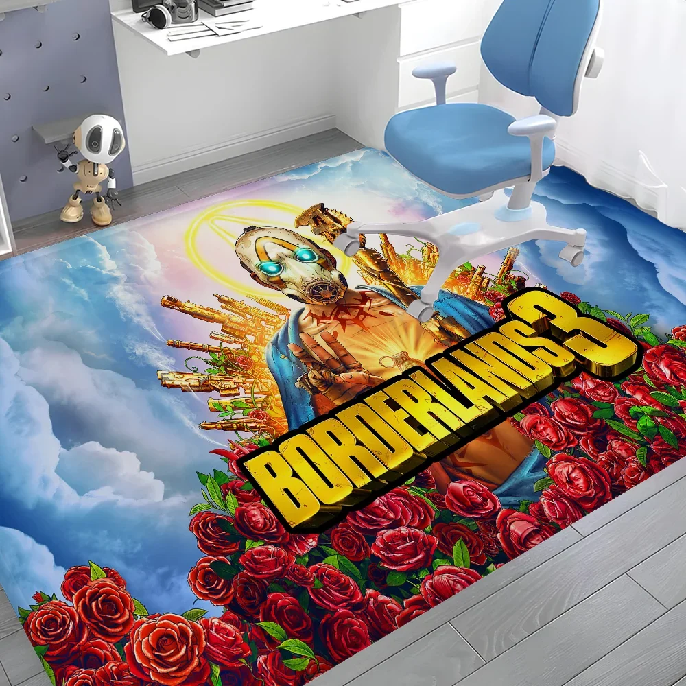 Game B-borderlands-s 3 Entrance Door Mat Washable Non-Slip Living Room Sofa Chairs Area Mat Kitchen Welcome Doormat 6