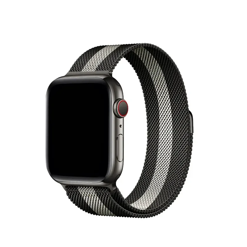Luxury Milanese Metal Strap for Apple Watch - Elegant Bracelet Design