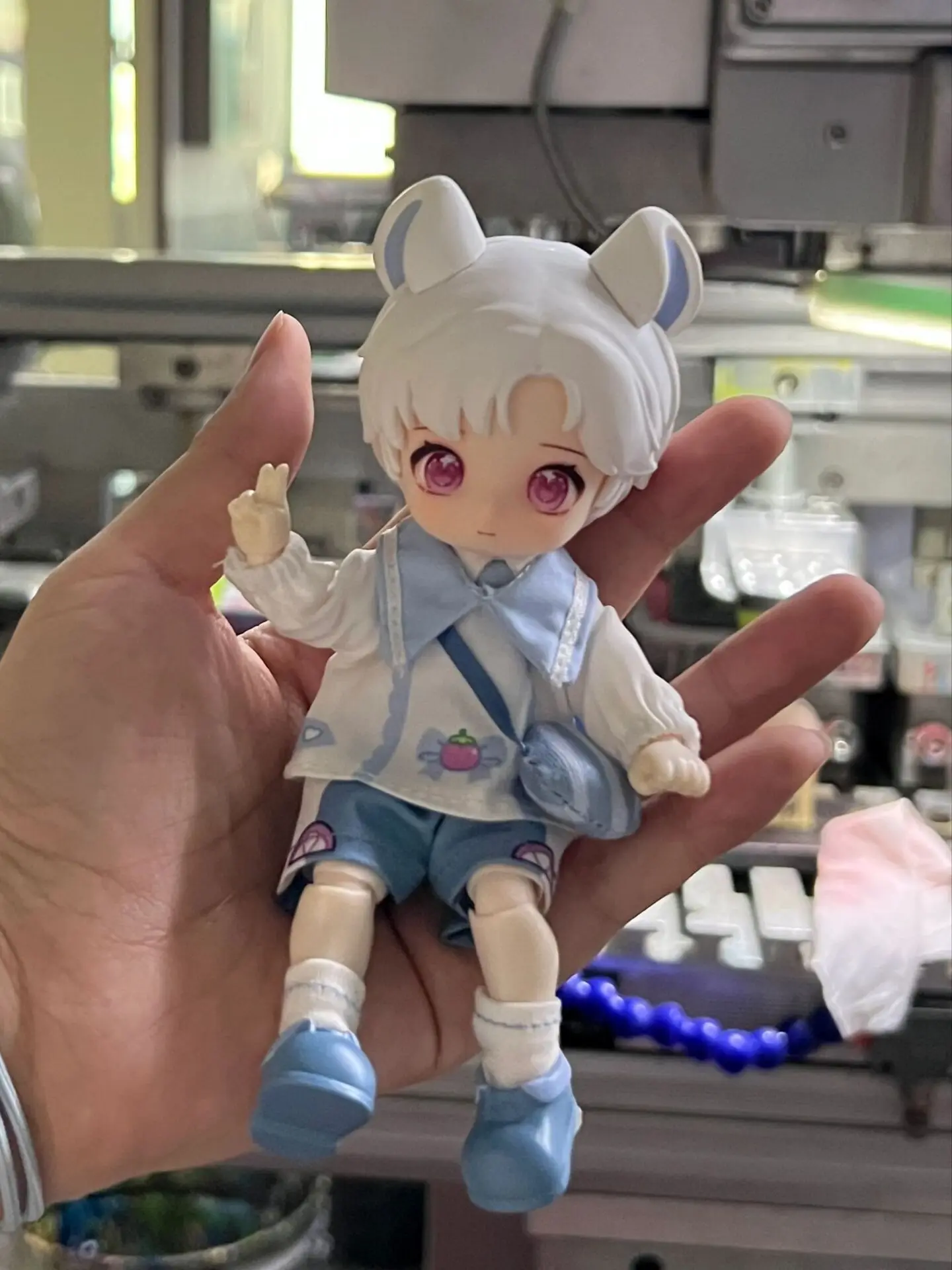 thumbnail image 1 of Figura de acción periférica de anime de la serie de estudiantes de intercambio BJD de Nagi, modelo Kawaii, kit de garaje, juguete bonito para niños, regalo, 1 of 5
