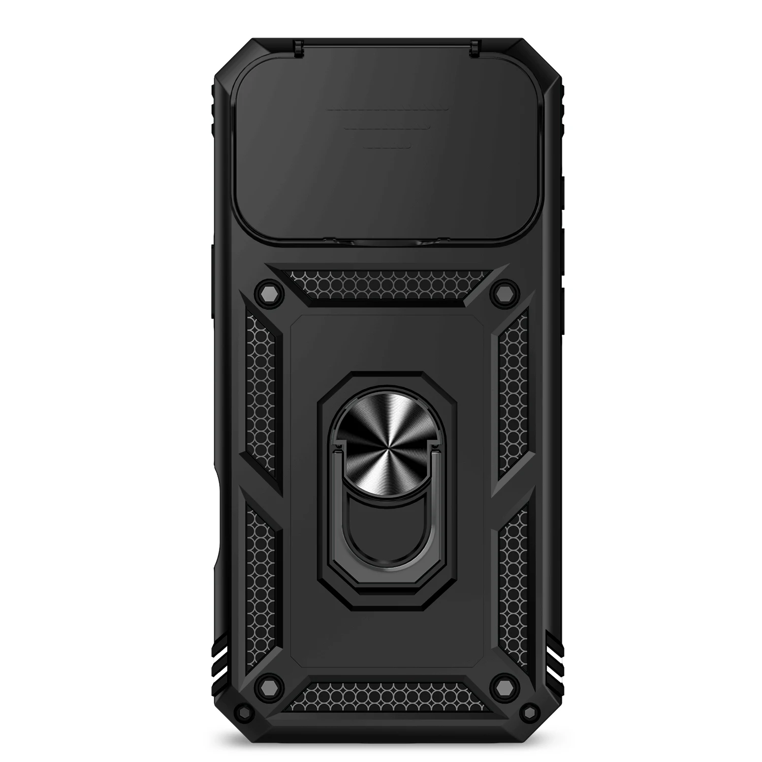 Ultimate Pro Max Kickstand Bumper Phone Shell - Heavy Duty Armor Hard Case with Air Cover Protection