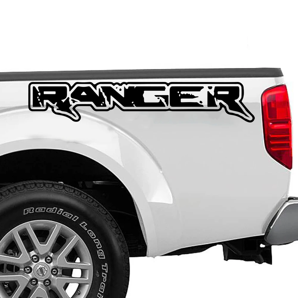 Adesivi Per Decalcomanie Per Camion Per Auto 2 Pezzi Per Ford Ranger Raptor Graphics Truck Bed Side