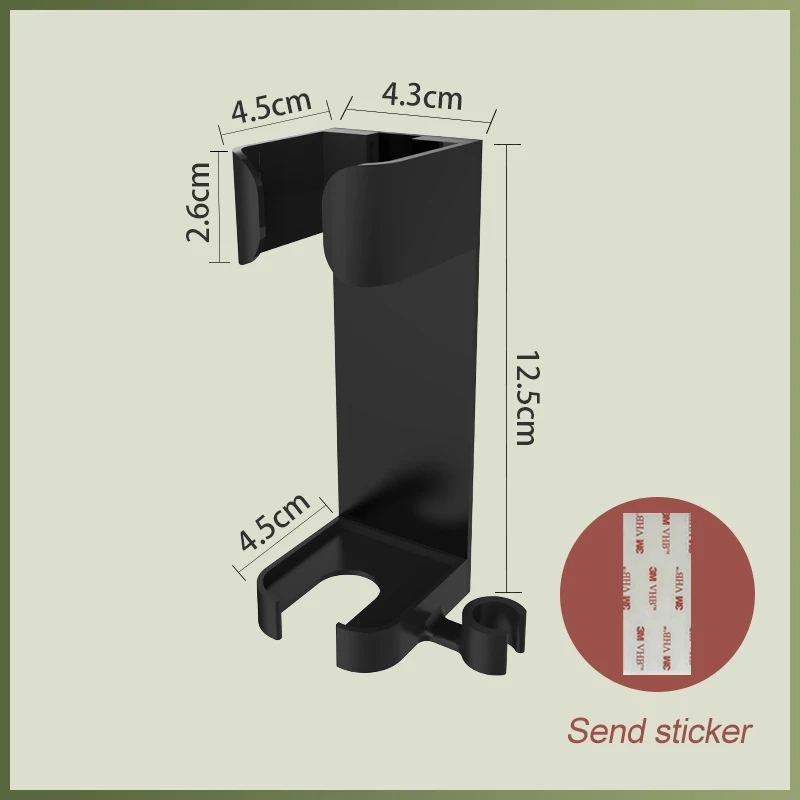Hair Straightener Holder Rack Barber Salon Styling Curling Curler Storage Stand Bracket Black White Dropshipping 6