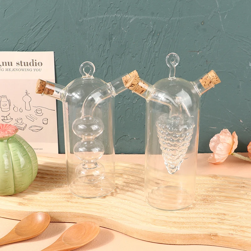 Condiment Jars 1Pc 2-in-1 Double Layer Bottle for Kitchen