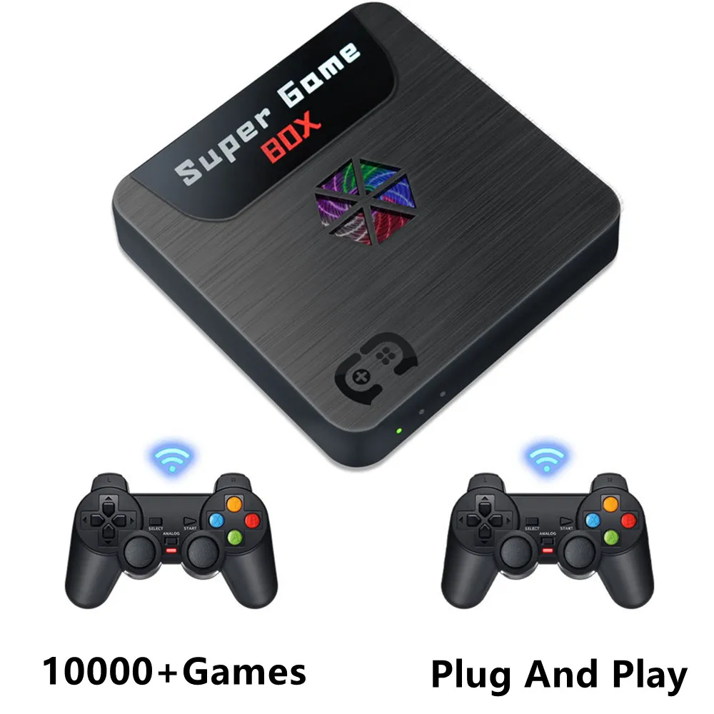 Magic Box HD 4K Wireless TV Game Console Arcade PSP Four Player Games