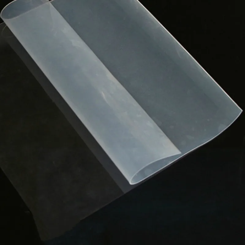 Rubber Sheet 0.1mm/0.2mm/0.3mm/0.5mm/0.8mm 1mm 500mm Width 500mm Length Transparent Silicone Rubber Pads