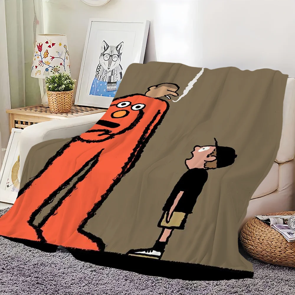 Art J-Jean J-Jullien Printed comfortable and soft sofa, living room bed, bedroom blanket suitable for travel and gifts 4