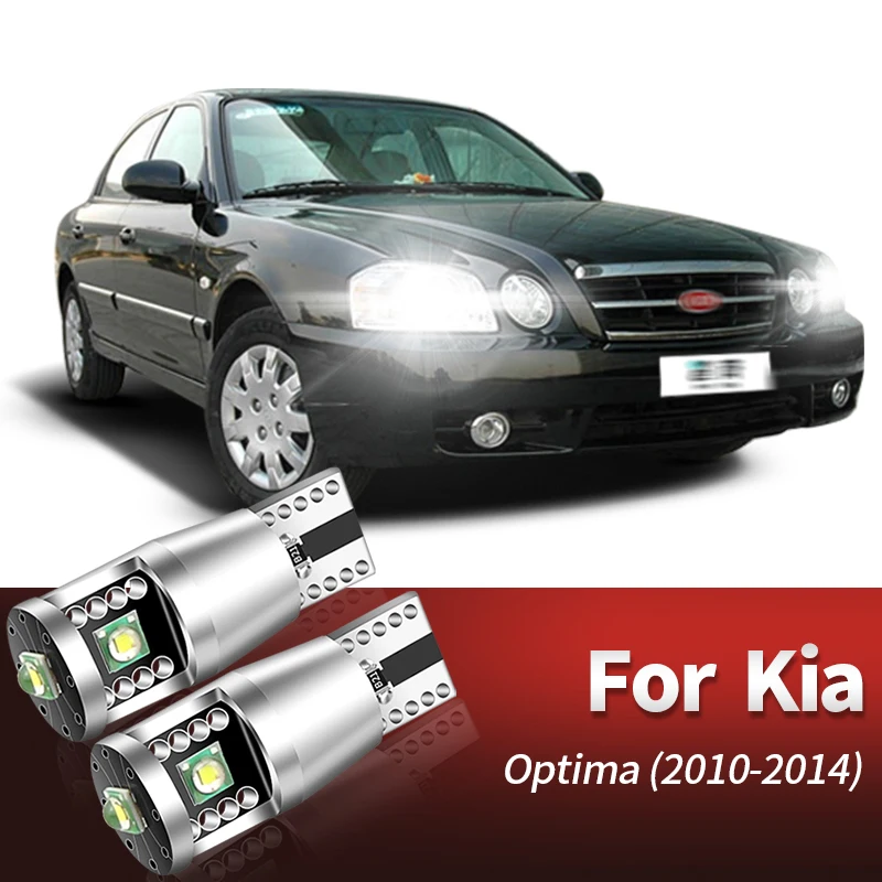 2 Pz T10 W5W Lampadine A Led Luce Di Parcheggio Per Auto Per Kia Sportage Rio 2 3 4 R Ql Optima K2 K3 K5 Ceed Jd Cd Soul Cerato Picanto Sorento