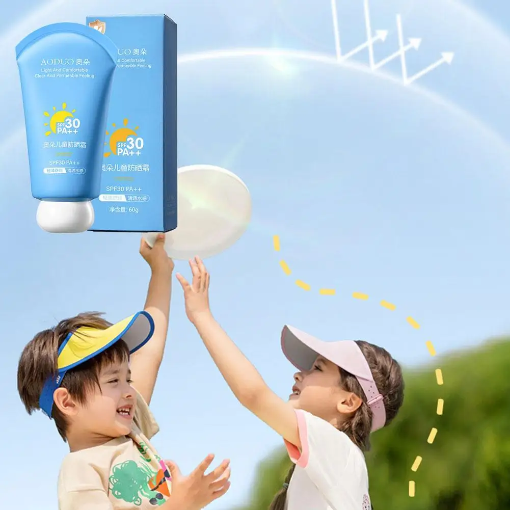 واقي من الشمس للأطفال والأطفال خفيف ومنعش ومرطب SP...