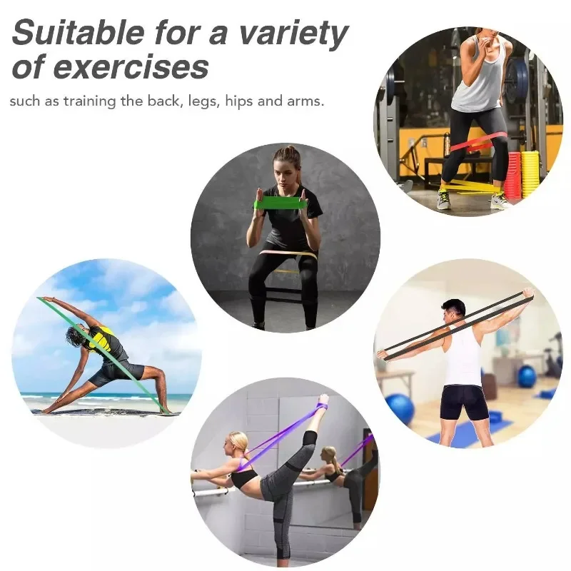 5~130lbs Fitness Resistance Band Bodybuilding Bar Boxing Agility Training Yoga Workout Gym Equipment Home Woman Man Pilates resistance bands,resistance band,resistance strap