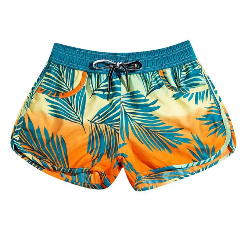 Quick Dry Swim Shorts Women Summer Beach Gym Shorts Mujer Sexy Sport