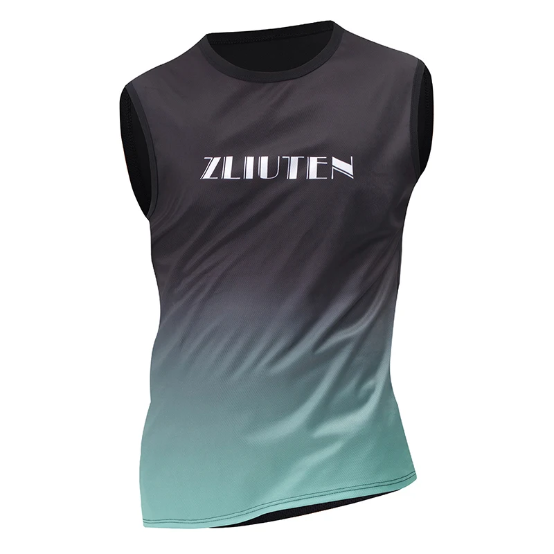 Men's Four Seasons Quick-drying Gradual Vest 4/2/1 Piece Youth Loose Sports Running Playing Shirt Middle-aged Men's Breathable T