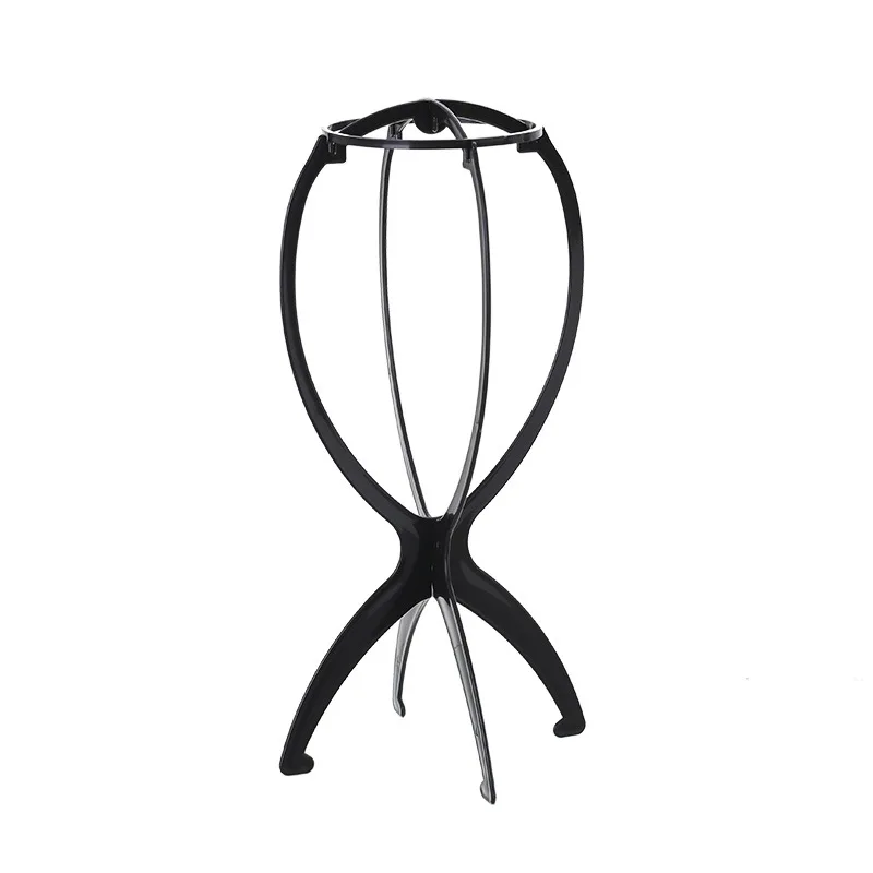 Wig Stand 1PCS Folding Plastic Adjustable Portable Hat Display Stand Durable Mannequin Dummy Head Plastic