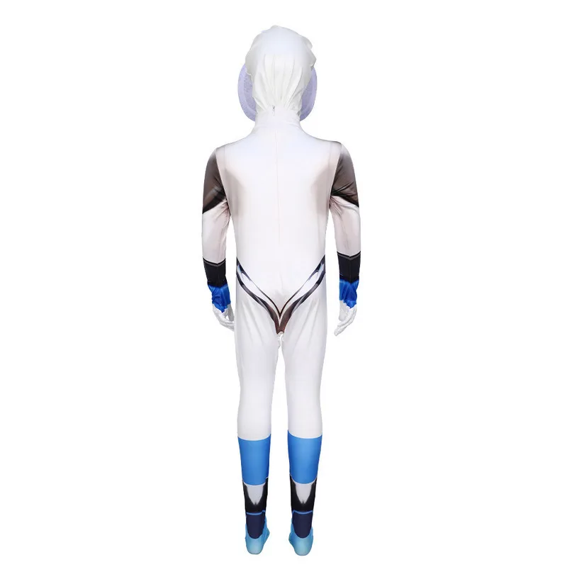 Astro Bot Robot Cosplay Costume Halloween Jumpsuit Performance  Astro Bot Bodysuit Cosplay  for kida adults Halloween   props 2