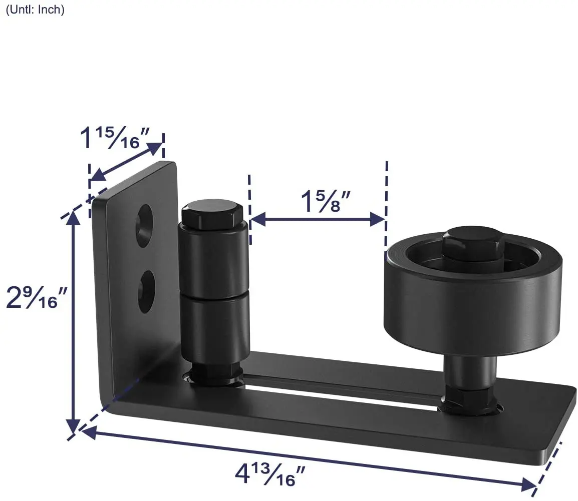 Adjustable Floor Guide Limit Sliding Slides Floor Guide for Barn Door Hardware Accessories Sliding Door Slide Rail Furniture