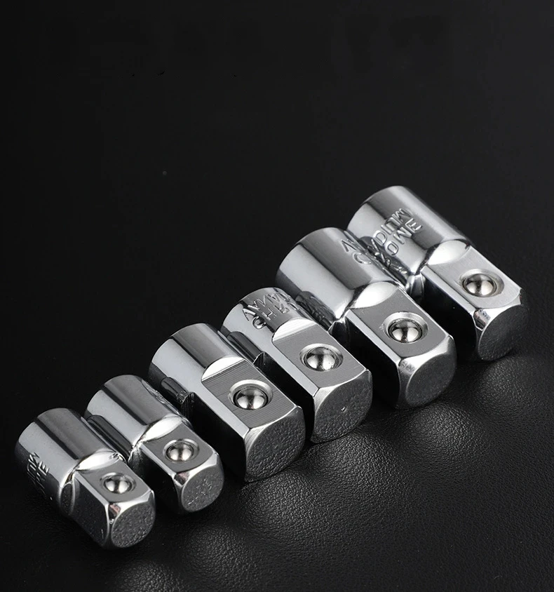 1/2 1/4 3/8 Ratchets Wrench Socket Adapter Converter Transfer Socket Wrench Ratchet Sleeve Adapter Drive Spanner Connecting Head