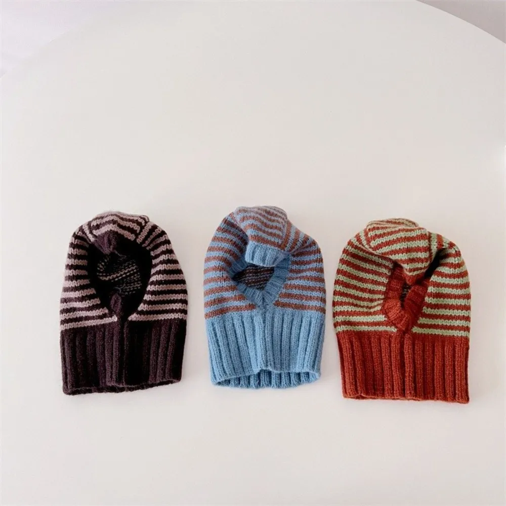 Winter Knit Scarf Hooded Balaclava Ear Protection