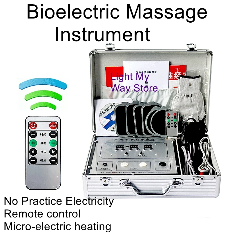 

DDS repair instrument physiotherapy multi functional meridian dredging remote control acid-base balance bioelectric massager