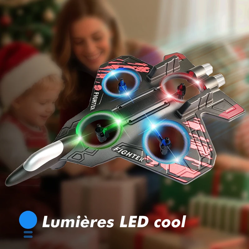 Avion RC L101 EPP 2.4G avec LED - Planeur Cascadeur Enfant
