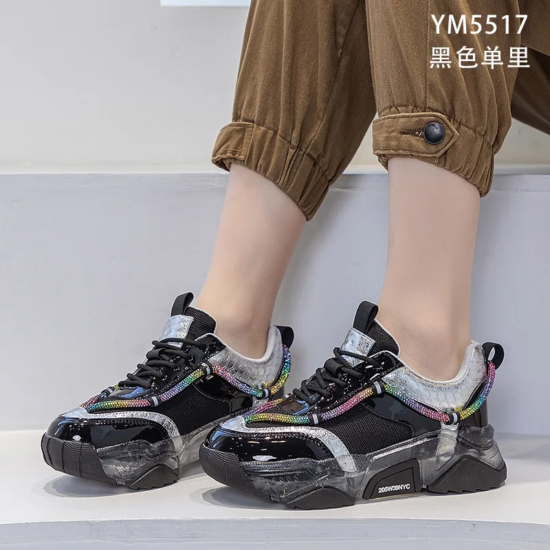 Women Sneakers 2018 Fujin | Chunky Sneakers | Chunky Sneakers - Genuine Aliexpress