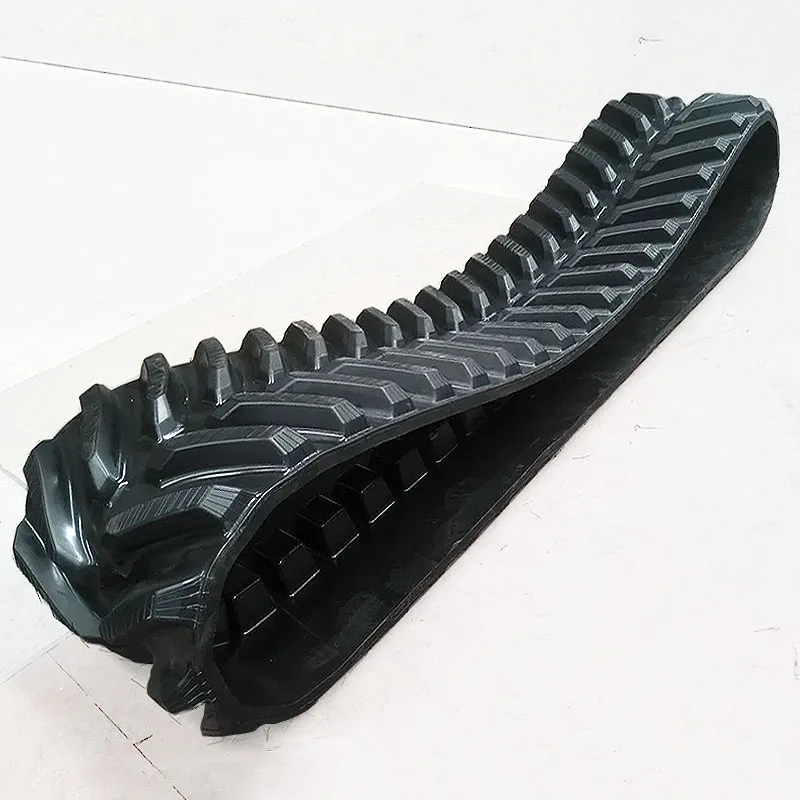 Cingoli Di Gomma Del Trattore Agricolo Di Ih Quadtrac Della Cassa Dell'Attrezzatura Del Macchinario Agricolo Pesante