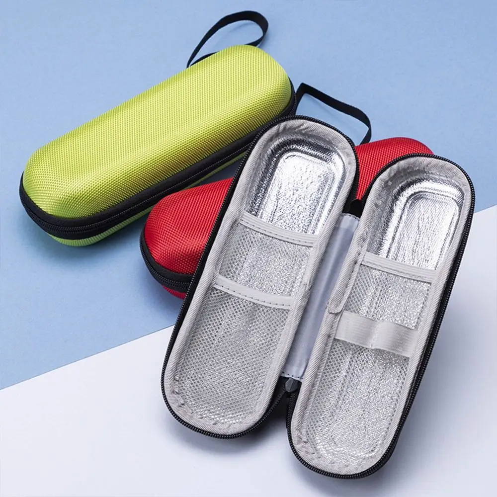 Insulin Cooling Bag Glaciated Cold Storage Bag Medicine Travel Pocket Cooler Pen Bag Pack Drug Freezer with Gels for Diabetes 3