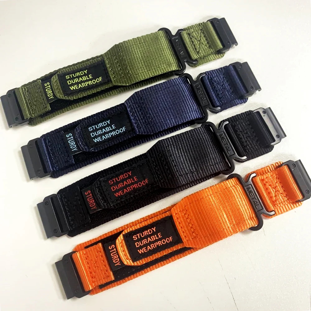 Quick Fit Nylon Sports Strap, 22mm 26mm Bracelet