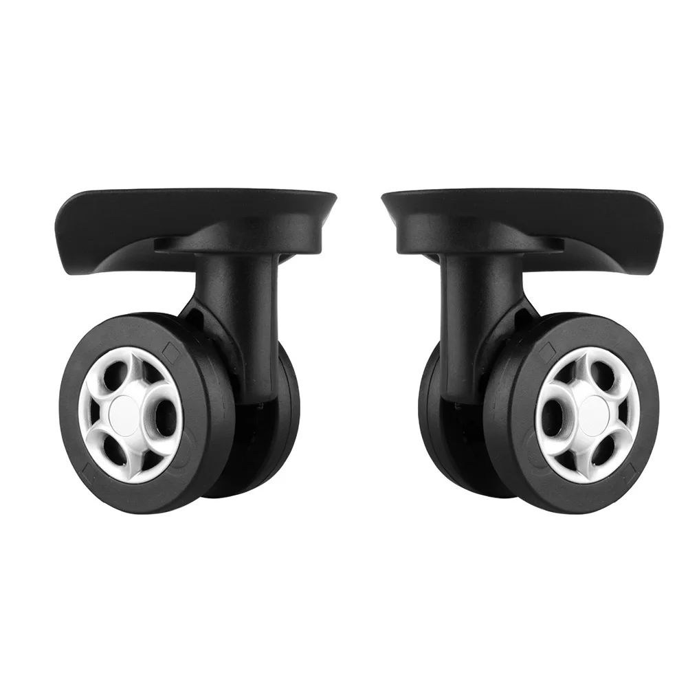 

1 пара универсальных прочных сменных аксессуаров для багажа износостойкие ударопрочные бесшумные поворотные дорожные ремонтные