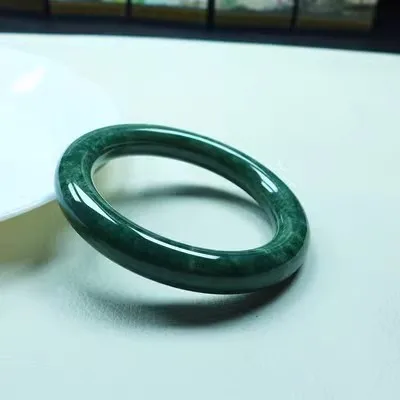 

zheru Jewelry Natural Burma Jade 54mm-62mm bracelet Exquisite Princess bracelet send girlfriend send mom