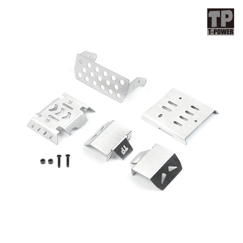 T-POWER CROSSRC EMO X3 1/8 Remote Control Model Car Guard Metal Armor Chassis Armor Upgrade Accessories HD6099