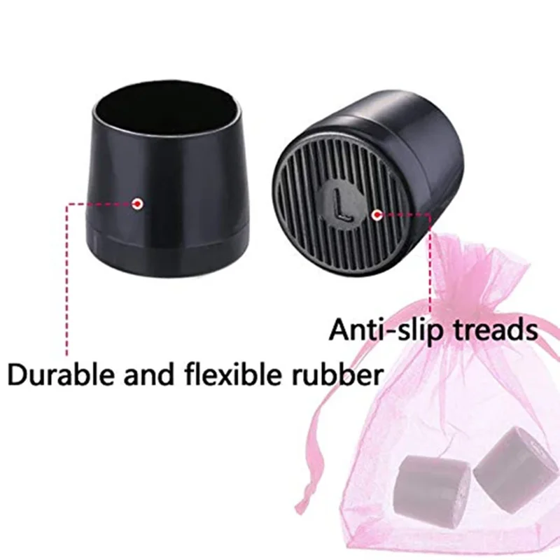 8 Pairs High Heel Protector Heel Repair Caps Covers Extra Small Small Medium Large