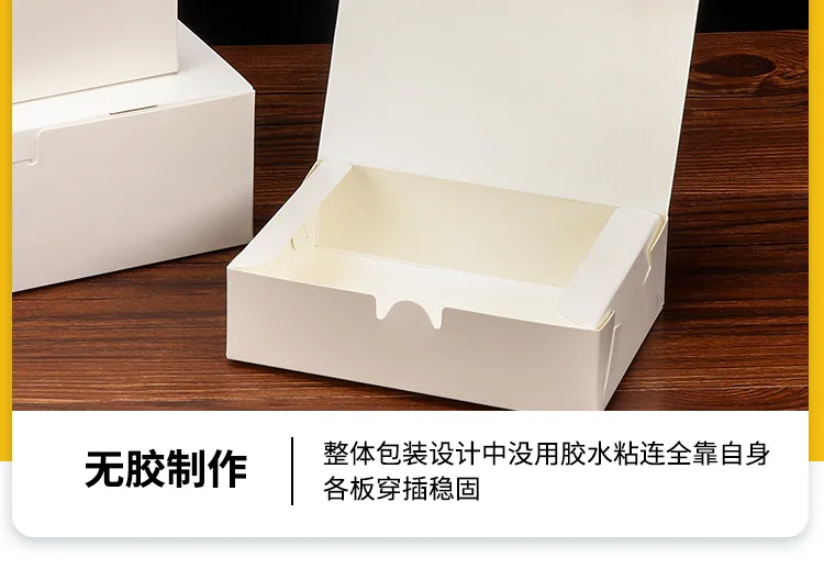 50Pcs Kraft Paper Lunch Boxes Disposable Meal Prep Containers with Tab Lock, Eco-Friend... - SKU KPLB1556 - UGI Packaging