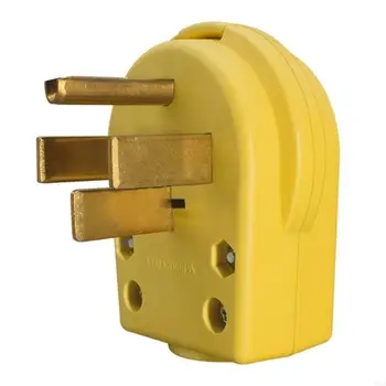 Industrial Strength 50A 250V 4 Poles Plug NEMA 14 50P For Commercial Appliance 193A