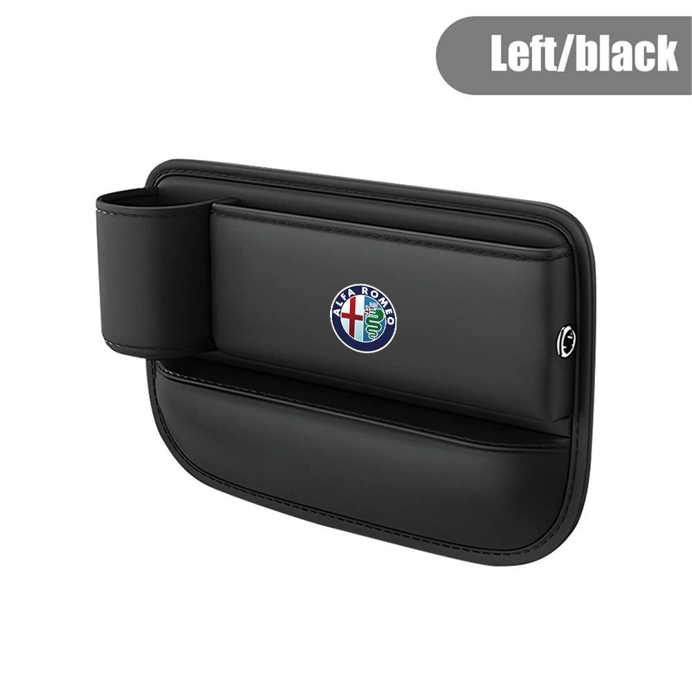 Enhanced Car Seat Gap Storage Organizer with Cup Holder
