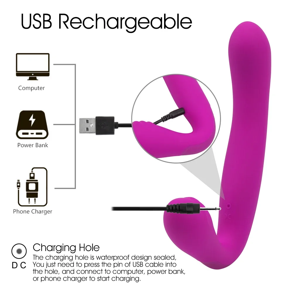 Sex Toys Strapless Strapon Dildo Vibrator Lesbian Strap-on Penis Pegging Double Ended Dildo Adults Sex Toys for Women