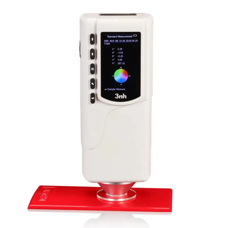 3nh 45/0 Degree NR145 45/0 Degree Handheld Built-in White Plate Colorimeter NR145 4