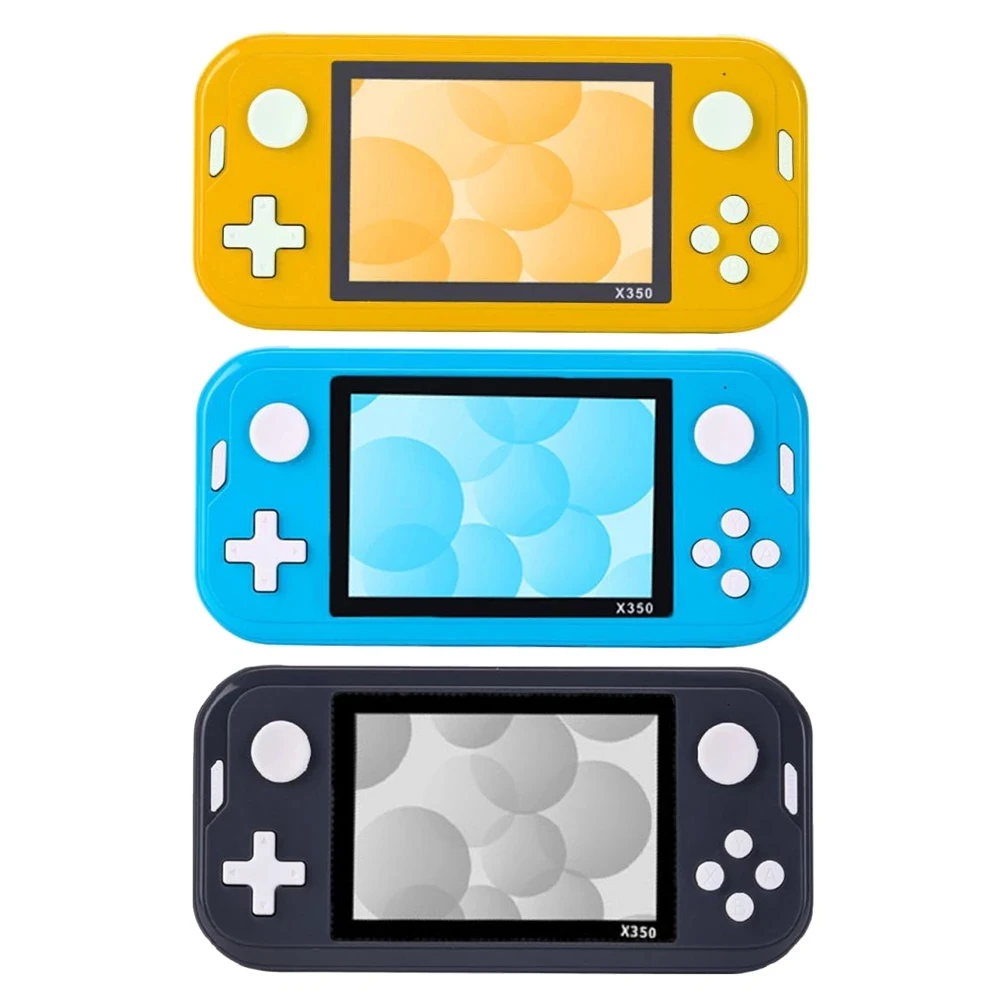 Console Portable Rétro Avec 800 Jeux Préchargés - Écran 3.5 Pouces HD - Double Joueur - Autonomie 3h - Cadeau Noël/anniversaire - 11