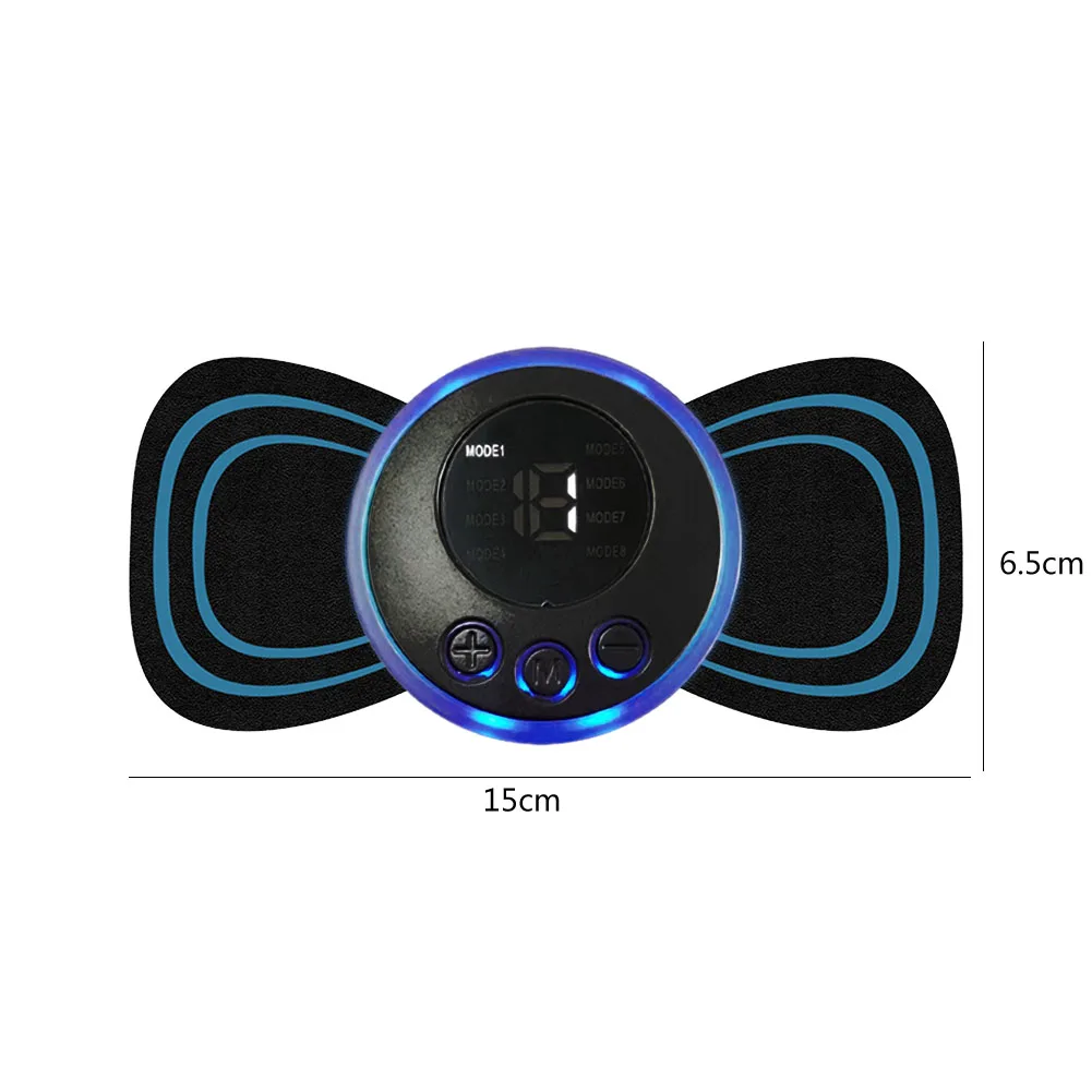 Portable Pulse Neck Massager Releasing Stress Household Neck Relaxation Machine Comfortable Lightweight for Home Office Bedroom
