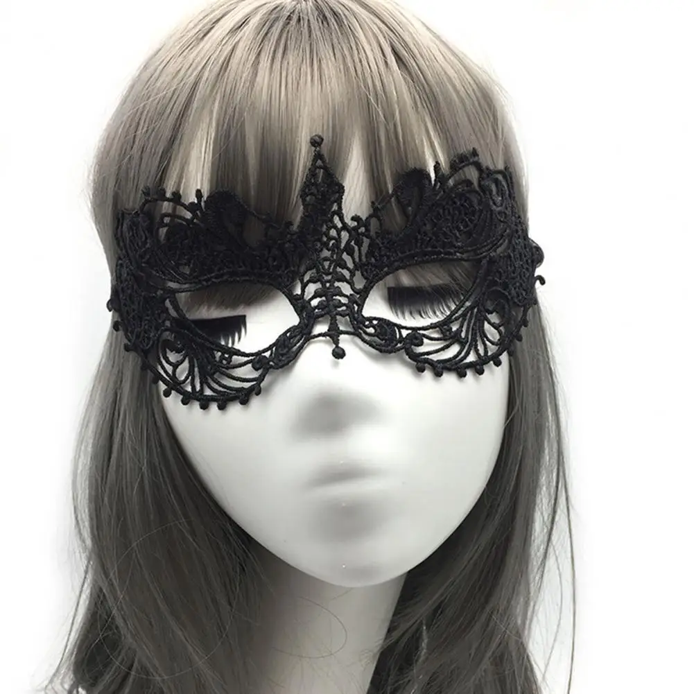 

High-quality Eye Cover Elegant Sparkling Lace Masquerade Eye Cover for Women Venetian Party Prom Ball Costume Supplies Mardi